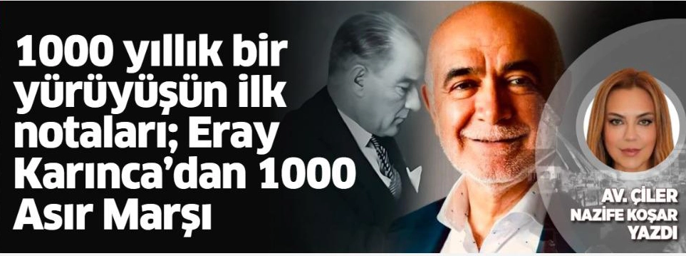 1000 yıllık bir yürüyüşün ilk notaları; Eray Karınca’dan 1000 Asır Marşı